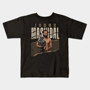 Jorge Masvidal Bmf Belt Kids T-Shirt